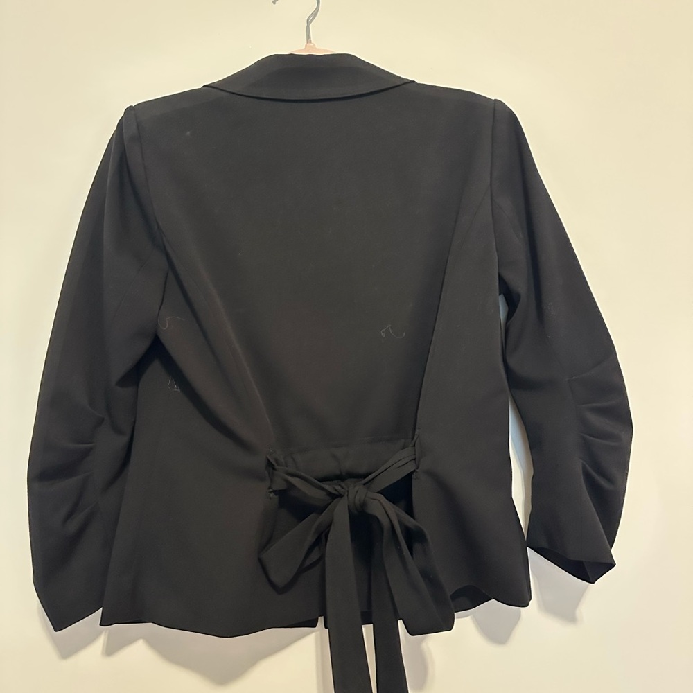 White House Black Market Black size 6 woman Blazer Tailored Fit - Picture 5 of 8